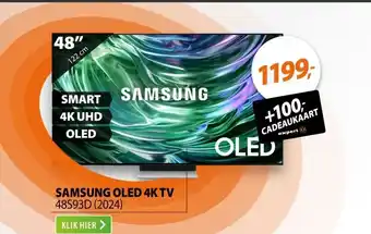 Expert Samsung OLED 4K 48S93D (2024) aanbieding