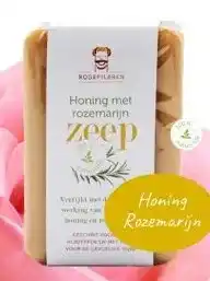 De Rode Pilaren Zeep Honing Rozemarijn aanbieding