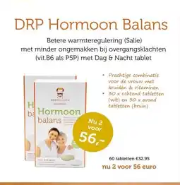 De Rode Pilaren DRP Hormoon Balans aanbieding