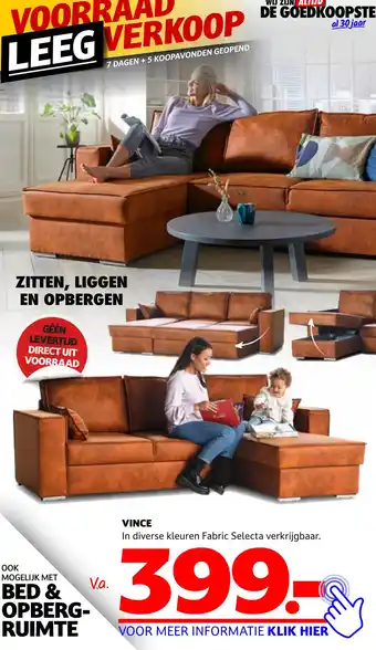 Seats and Sofas VINCE aanbieding