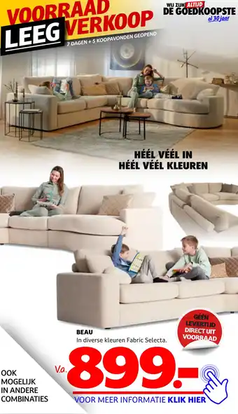 Seats and Sofas BEAU aanbieding