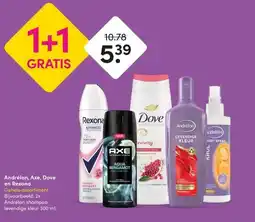 DA Andrélon, Axe, Dove en Rexona aanbieding