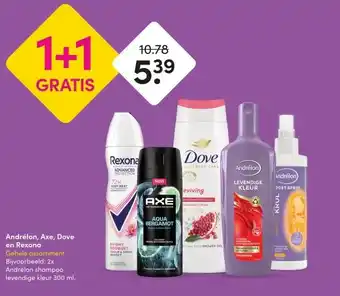 DA Andrélon, Axe, Dove en Rexona aanbieding