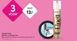 DA L'Oréal Paris Elnett* en Studio Line aanbieding