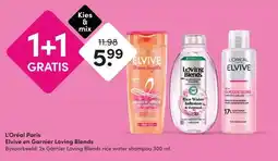 DA L'Oréal Paris Elvive en Garnier Loving Blends aanbieding