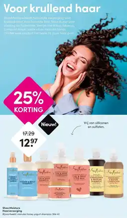 DA Shea Moisture Haarverzorging aanbieding