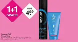 DA Syoss en Taft Haarstyling aanbieding