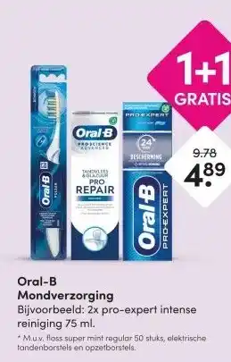 DA Oral-B Mondverzorging aanbieding