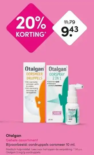 DA Otalgan aanbieding