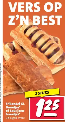 Nettorama Frikandel XL Broodjes of Saucijzen broodjes aanbieding