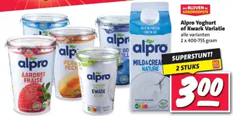 Nettorama Alpro Yoghurt of Kwark Variatie aanbieding