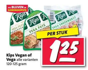 Nettorama Kips Vegan of Vega aanbieding