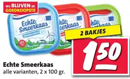 Nettorama Echte Smeerkaas aanbieding