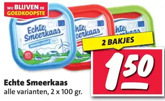 Nettorama Echte Smeerkaas aanbieding