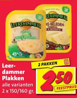 Nettorama Leerdammer Plakken aanbieding