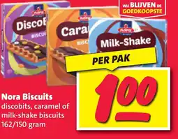 Nettorama Nora Biscuits aanbieding