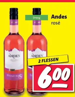 Nettorama Andes rosé aanbieding