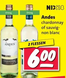 Nettorama Andes chardonnay of sauvignon blanc aanbieding