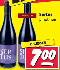 Nettorama Sertus pinot noir aanbieding