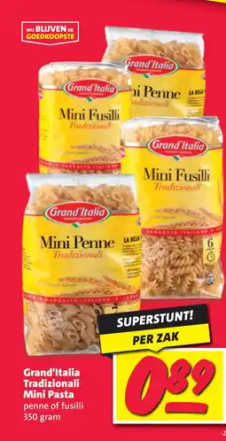 Nettorama Grand'Italia Tradizionali Mini Pasta aanbieding