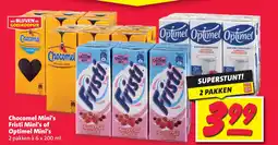 Nettorama Chocomel Mini's Fristi Mini's of Optimel Mini's aanbieding