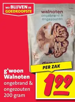 Nettorama g'woon Walnoten aanbieding