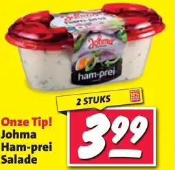 Nettorama Johma Ham prei Salade aanbieding