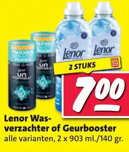 Nettorama Lenor Wasverzachter of Geurbooster aanbieding