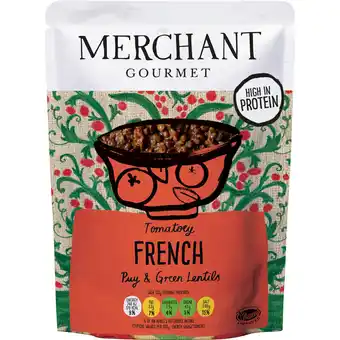 Albert Heijn Merchant Gourmet Tomatoey French puy & green lentils aanbieding