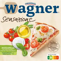 Albert Heijn Wagner Sensazione pizza mozzarella tomaat aanbieding