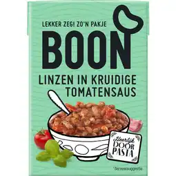 Albert Heijn Boon Linzen in kruidige tomatensaus aanbieding