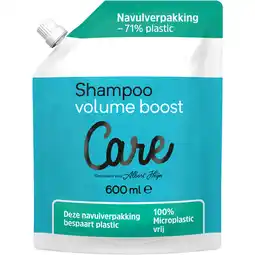 Albert Heijn Care Shampoo volume boost navulling aanbieding