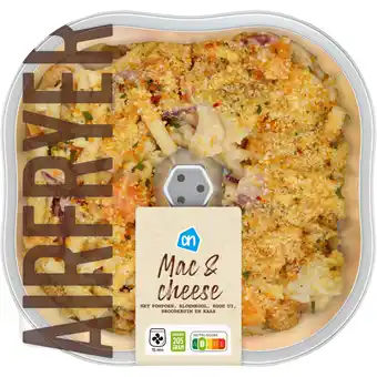 Albert Heijn AH Airfryermaaltijd mac & cheese aanbieding