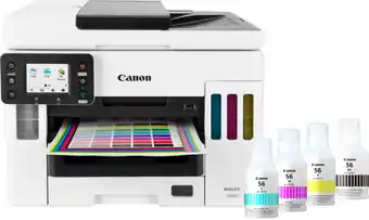 Coolblue Canon MAXIFY GX7050 + 1 set extra inkt aanbieding