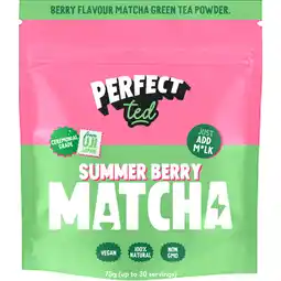 Albert Heijn Perfect Ted Summer berry matcha powder aanbieding