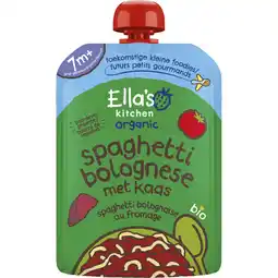 Albert Heijn Ella's kitchen Spaghetti bolognese met kaas 7m+ aanbieding