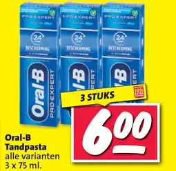 Nettorama Oral-B Tandpasta aanbieding