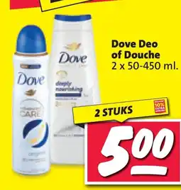 Nettorama Dove Deo of Douche aanbieding