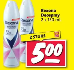 Nettorama Rexona Deospray aanbieding