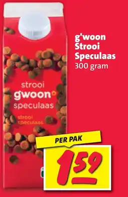 Nettorama g'woon Strooi Speculaas aanbieding