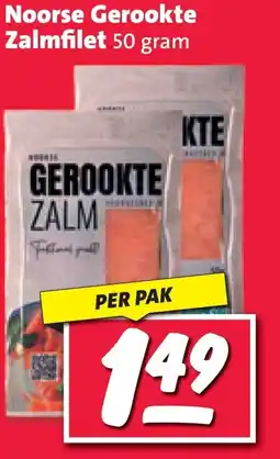 Nettorama Noorse Gerookte Zalmfilet aanbieding