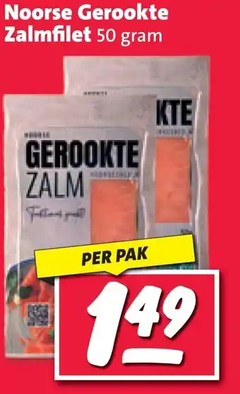 Nettorama Noorse Gerookte Zalmfilet aanbieding