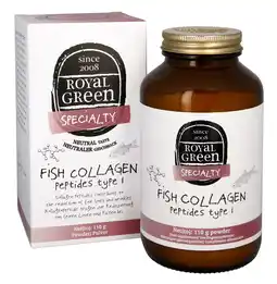 De Online Drogist Royal Green Fish Collagen Peptide Type 1 Poeder aanbieding