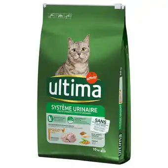 Zooplus 8 + 2 kg gratis! Ultima droog kattenvoer 10 kg - Urinary Tract aanbieding