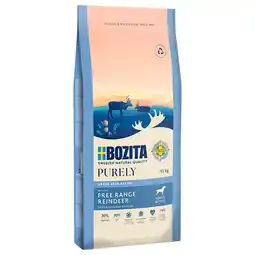 Zooplus Bozita Grain Free Rendier - Dubbelpak: 2 x 11 kg aanbieding