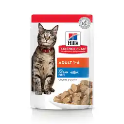 Zooplus 12x85g Adult Zeevis Hill's Science Plan Kattenvoer aanbieding