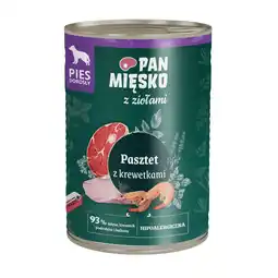 Zooplus Voordeelpakket: 24x400g Pan Mięsko Dog Paté met garnalen natvoer voor honden aanbieding