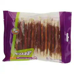 Zooplus 10% Korting! 2x Braaaf Snacks voor honden - 2 x 30 Stuks (12,5 cm) Roll Sticks met Eend aanbieding