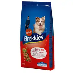 Zooplus 12 + 3 kg / 11,5 + 2,5 kg - Brekkies droogvoer voor honden - Mix Rund Hondenvoer (15kg) aanbieding