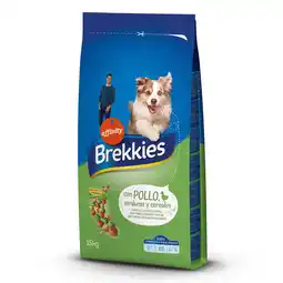 Zooplus 12 + 3 kg / 11,5 + 2,5 kg - Brekkies droogvoer voor honden - Compleet Kip Hondenvoer (15kg) aanbieding